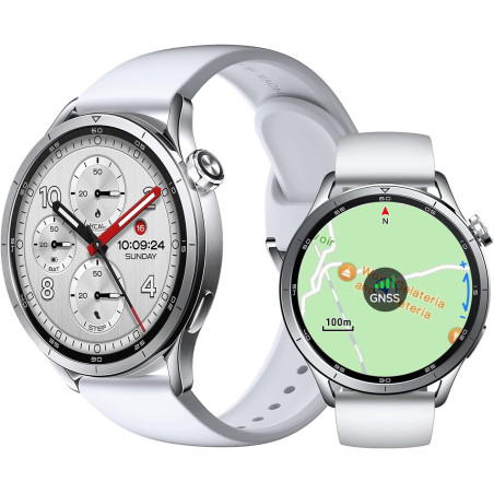 XIAOMI Watch S5 46mm,Montre connectée Homme/Femme,AMOLED 1,48",Tracker d’activité avec fréquence Cardiaque et Sommeil,21 Jours d
