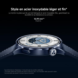 XIAOMI Watch S5 46mm,Montre connectée Homme/Femme,AMOLED 1,48",Tracker d’activité avec fréquence Cardiaque et Sommeil,21 Jours d