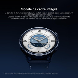 XIAOMI Watch S5 46mm,Montre connectée Homme/Femme,AMOLED 1,48",Tracker d’activité avec fréquence Cardiaque et Sommeil,21 Jours d
