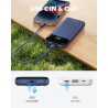 Charmast Batterie Externe, 10000mAh Power Bank avec 4 Câbles Intégrés, USB C Mince Batterie Portable Compatible avec iPhone 17/1