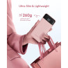 Charmast Batterie Externe, 10000mAh Power Bank avec 4 Câbles Intégrés, USB C Mince Batterie Portable Compatible avec iPhone 17/1