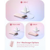 Charmast Batterie Externe, 10000mAh Power Bank avec 4 Câbles Intégrés, USB C Mince Batterie Portable Compatible avec iPhone 17/1