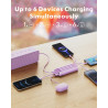 Charmast Batterie Externe, 10000mAh Power Bank avec 4 Câbles Intégrés, USB C Mince Batterie Portable Compatible avec iPhone 17/1