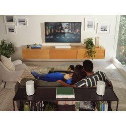Sonos era 100 | enceinte intelligente avec wi-fi, bleutooth, compatible avec amazon alexa - blanc