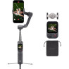 Osmo Mobile 8P nacelle stabilisatrice pour iPhone et Android, radiocommande, Suivi natif, Barre d’Extension et trépied intégrés,