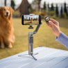 Osmo Mobile 8P nacelle stabilisatrice pour iPhone et Android, radiocommande, Suivi natif, Barre d’Extension et trépied intégrés,
