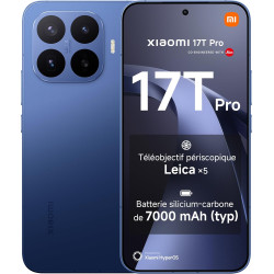 Xiaomi 17T Pro, Smartphone 12+256 Go, écran Eye-Care 6,83" 144Hz, Batterie 7000mAh, Téléobjectif Leica x5, HyperCharge 100W, Ble