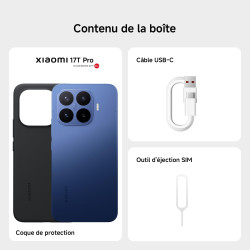 XIAOMI 17T Pro Smartphone 12+256 Go Téléobjectif Leica x5 - Noir | Écran 6,83 pouces 144Hz, batterie 7000mAh, 5G, HyperCharge 10