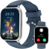 Ruimen montre connectée homme femme avec appel bleutooth rappel intelligent podometre moniteur sommeil cardiofrequencemetre oxym