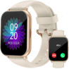 Ruimen montre connectée homme femme plusieurs modes sportifs avec appel bleutooth notifications intelligentes moniteur de fréque