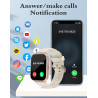 Ruimen montre connectée homme femme plusieurs modes sportifs avec appel bleutooth notifications intelligentes moniteur de fréque