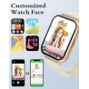 Ruimen montre connectée homme femme plusieurs modes sportifs avec appel bleutooth notifications intelligentes moniteur de fréque