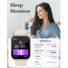 Ruimen montre connectée homme femme plusieurs modes sportifs avec appel bleutooth notifications intelligentes moniteur de fréque