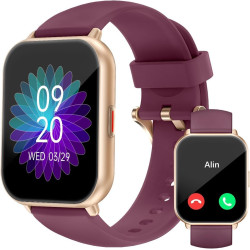 Ruimen montre connectée femme appel bleutooth plusieurs modes sportifs notifications intelligentes surveillance du cycle menstru
