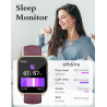 Ruimen montre connectée femme appel bleutooth plusieurs modes sportifs notifications intelligentes surveillance du cycle menstru