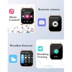 Ruimen montre connectée femme appel bleutooth plusieurs modes sportifs notifications intelligentes surveillance du cycle menstru
