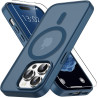 Vansdon Magnétique Coque pour iPhone 14 Pro avec 1 Verre Trempé, Compatible avec MagSafe, Protection Contre Les Chutes de qualit