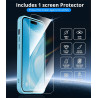 Vansdon Magnétique Coque pour iPhone 15 avec 1 Verre Trempé, Compatible avec MagSafe, Protection Contre Les Chutes de qualité Mi