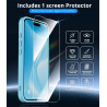 Vansdon Magnétique Coque pour iPhone 16 avec 1 Verre Trempé, Compatible avec MagSafe, Protection Contre Les Chutes de qualité Mi