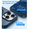 Vansdon Magnétique Coque pour iPhone 16 Pro Max avec 1 Verre Trempé, Compatible avec MagSafe, Protection Contre Les Chutes de qu