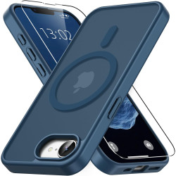 Vansdon Magnétique Coque pour iPhone 16e / iPhone 17e avec 1 Verre Trempé, Compatible avec MagSafe, Protection Contre Les Chutes