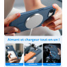 Vansdon Magnétique Coque pour iPhone 16e / iPhone 17e avec 1 Verre Trempé, Compatible avec MagSafe, Protection Contre Les Chutes