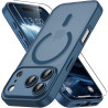 Vansdon Magnétique Coque pour iPhone 17 Pro Max avec 1 Verre Trempé, Compatible avec MagSafe, Protection Contre Les Chutes de qu