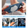 Vansdon Magnétique Coque pour iPhone Air avec 1 Verre Trempé, Compatible avec MagSafe, Protection Contre Les Chutes de qualité M