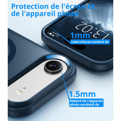 Vansdon Magnétique Coque pour iPhone Air avec 1 Verre Trempé, Compatible avec MagSafe, Protection Contre Les Chutes de qualité M