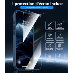 Vansdon Magnétique Coque pour iPhone Air avec 1 Verre Trempé, Compatible avec MagSafe, Protection Contre Les Chutes de qualité M