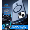Vansdon Magnétique Coque pour iPhone 13/14 avec 1 Verre Trempé, Compatible avec MagSafe, Protection Contre Les Chutes de qualité