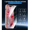 Vansdon Magnétique Coque pour iPhone 13 / iPhone 14 avec 1 Verre Trempé, Compatible avec MagSafe, Protection Contre Les Chutes d