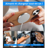 Vansdon Magnétique Coque pour iPhone 13 / iPhone 14 avec 1 Verre Trempé, Compatible avec MagSafe, Protection Contre Les Chutes d