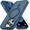 Vansdon Magnétique Coque pour iPhone 14 Pro Max avec 1 Verre Trempé, Compatible avec MagSafe, Protection Contre Les Chutes de qu
