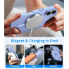 Vansdon Magnétique Coque pour iPhone 16 avec 1 Verre Trempé, Compatible avec MagSafe, Protection Contre Les Chutes de qualité Mi