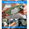 Vansdon Magnétique Coque pour iPhone 15 avec 1 Verre Trempé, Compatible avec MagSafe, Protection Contre Les Chutes de qualité Mi