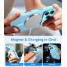 Vansdon Magnétique Coque pour iPhone 17 Pro avec 1 Verre Trempé, Compatible avec MagSafe, Protection Contre Les Chutes de qualit