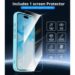 Vansdon Magnétique Coque pour iPhone 17 Pro Max avec 1 Verre Trempé, Compatible avec MagSafe, Protection Contre Les Chutes de qu