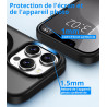 Vansdon Magnétique Coque pour iPhone 13 Pro Max avec 1 Verre Trempé, Compatible avec MagSafe, Protection Contre Les Chutes de qu