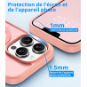 Vansdon Magnétique Coque pour iPhone 13 Pro Max avec 1 Verre Trempé, Compatible avec MagSafe, Protection Contre Les Chutes de qu
