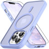 Vansdon Magnétique Coque pour iPhone 13 Pro Max avec 1 Verre Trempé, Compatible avec MagSafe, Protection Contre Les Chutes de qu