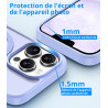 Vansdon Magnétique Coque pour iPhone 13 Pro Max avec 1 Verre Trempé, Compatible avec MagSafe, Protection Contre Les Chutes de qu
