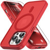Vansdon Magnétique Coque pour iPhone 13 Pro avec 1 Verre Trempé, Compatible avec MagSafe, Protection Contre Les Chutes de qualit