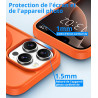 Vansdon magnétique coque pour iphone 13 pro avec 1 verre trempé, compatible avec magsafe, protection contre les chutes de qualit