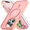 Vansdon Magnétique Coque pour iPhone 13 Pro avec 1 Verre Trempé, Compatible avec MagSafe, Protection Contre Les Chutes de qualit