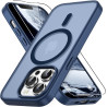 Vansdon Magnétique Coque pour iPhone 13 Pro avec 1 Verre Trempé, Compatible avec MagSafe, Protection Contre Les Chutes de qualit