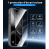 Vansdon Magnétique Coque pour iPhone 14 Pro avec 1 Verre Trempé, Compatible avec MagSafe, Protection Contre Les Chutes de qualit