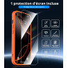 Vansdon magnétique coque pour iphone 14 pro avec 1 verre trempé, compatible avec magsafe, protection contre les chutes de qualit