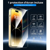 Vansdon Magnétique Coque pour iPhone 14 Pro avec 1 Verre Trempé, Compatible avec MagSafe, Protection Contre Les Chutes de qualit