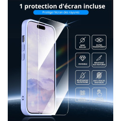Vansdon Magnétique Coque pour iPhone 14 Pro avec 1 Verre Trempé, Compatible avec MagSafe, Protection Contre Les Chutes de qualit